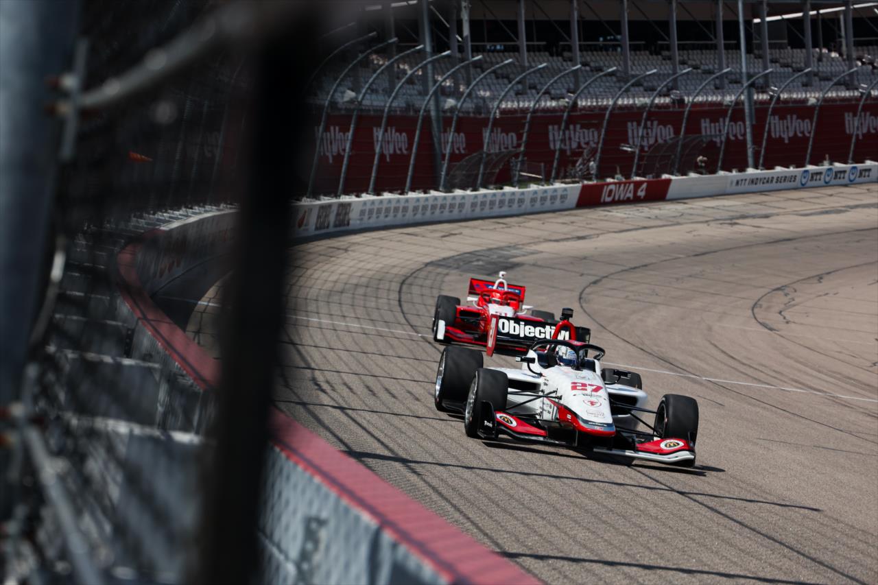 Hunter McElrea - INDY NXT By Firestone at Iowa Speedway - By: Travis Hinkle -- Photo by: Travis Hinkle