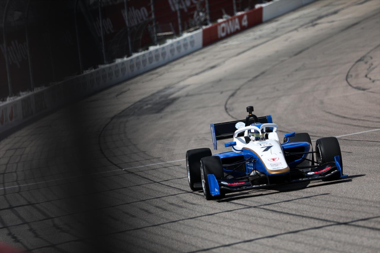 Christian Bogle - INDY NXT By Firestone at Iowa Speedway - By: Travis Hinkle -- Photo by: Travis Hinkle