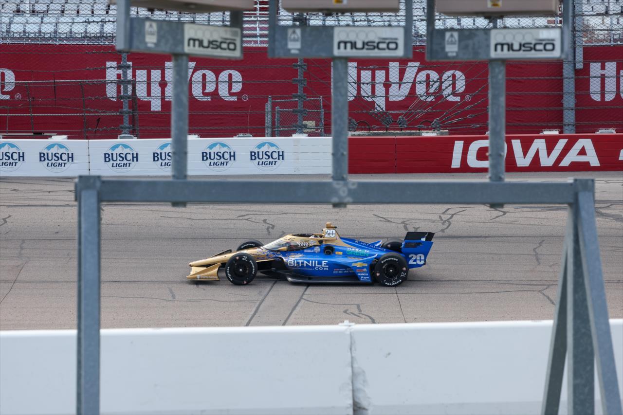 Ryan Hunter-Reay - Hy-Vee Homefront 250 Presented by Instacart - By: Chris Owens -- Photo by: Chris Owens