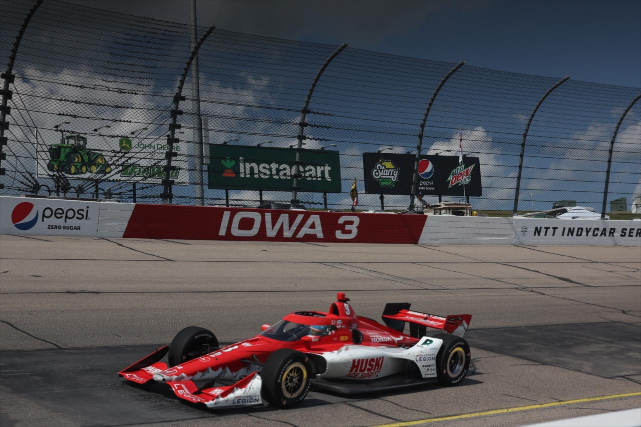 Marcus Ericsson - Hy-Vee Homefront 250 Presented by Instacart - By: Chris Owens -- Photo by: Chris Owens