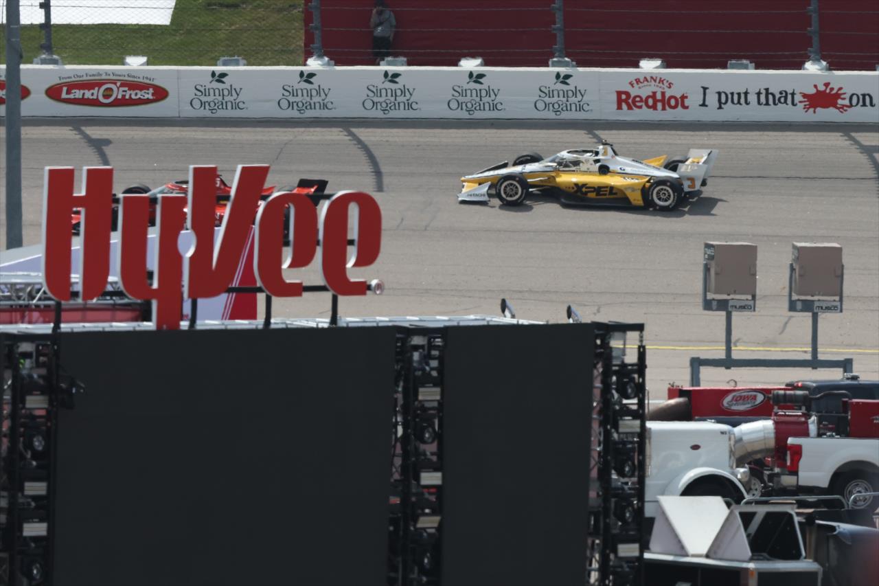 Scott McLaughlin - Hy-Vee Homefront 250 Presented by Instacart - By: Chris Owens -- Photo by: Chris Owens