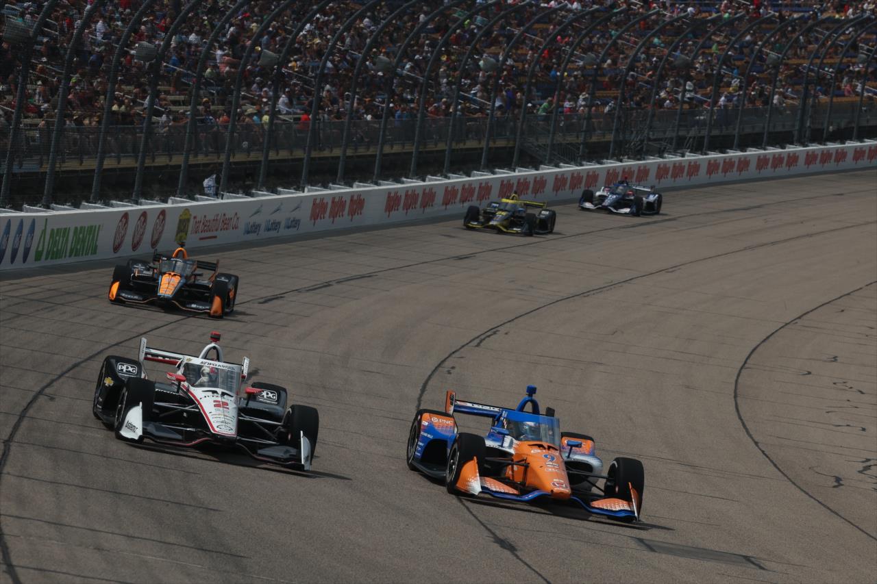 Josef Newgarden and Scott Dixon - Hy-Vee Homefront 250 Presented by Instacart - By: Chris Owens -- Photo by: Chris Owens