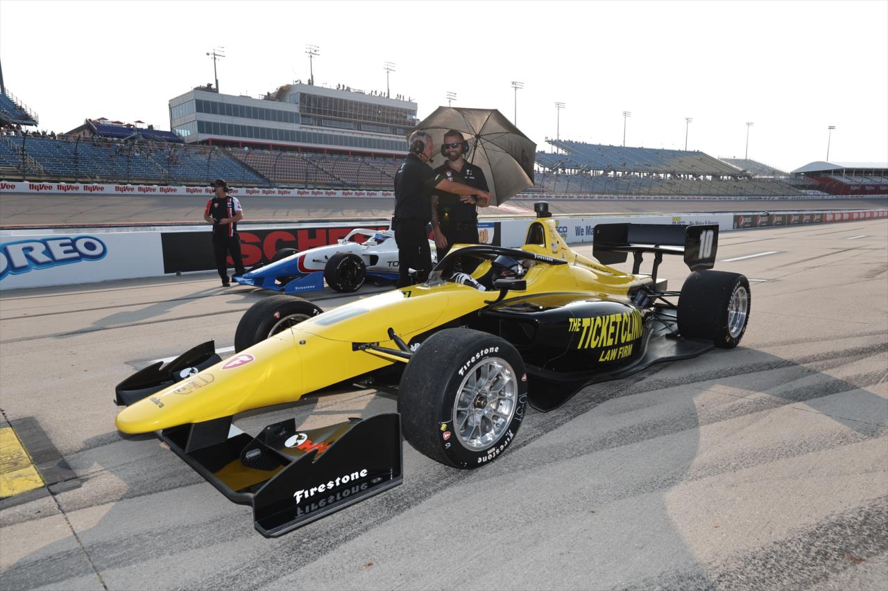 Reece Gold - INDY NXT By Firestone at Iowa Speedway - By: Chris Owens -- Photo by: Chris Owens