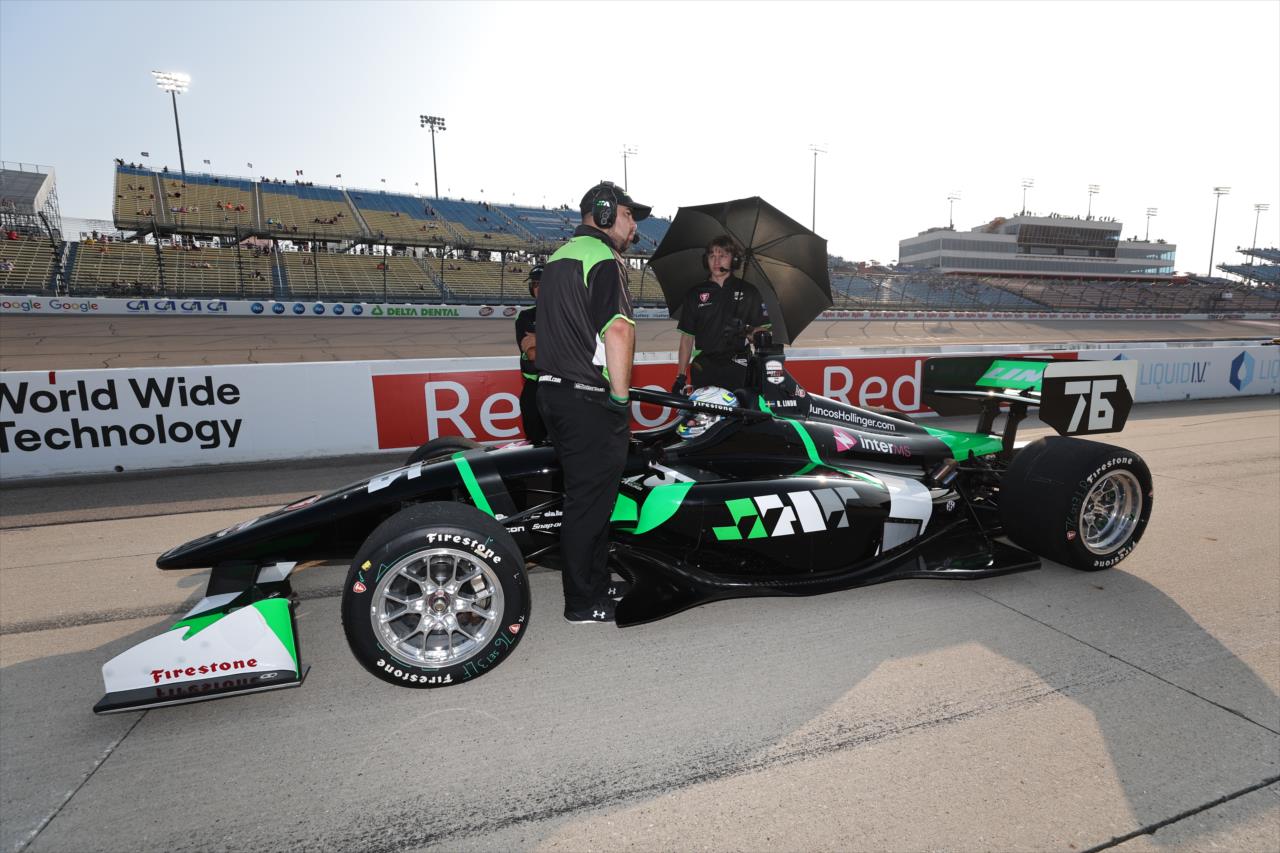 Rasmus Lindh - INDY NXT By Firestone at Iowa Speedway - By: Chris Owens -- Photo by: Chris Owens