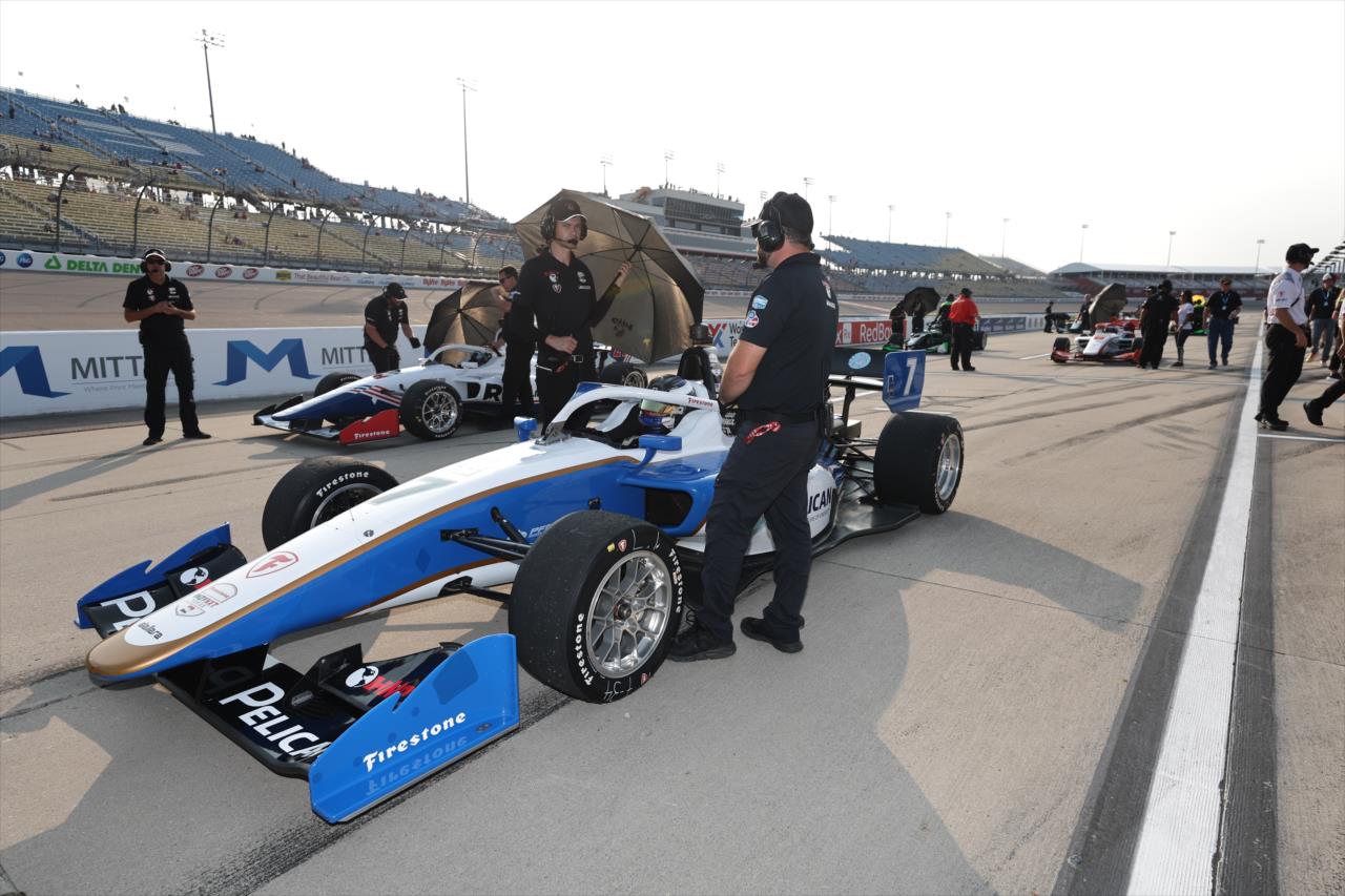 Christian Bogle - INDY NXT By Firestone at Iowa Speedway - By: Chris Owens -- Photo by: Chris Owens