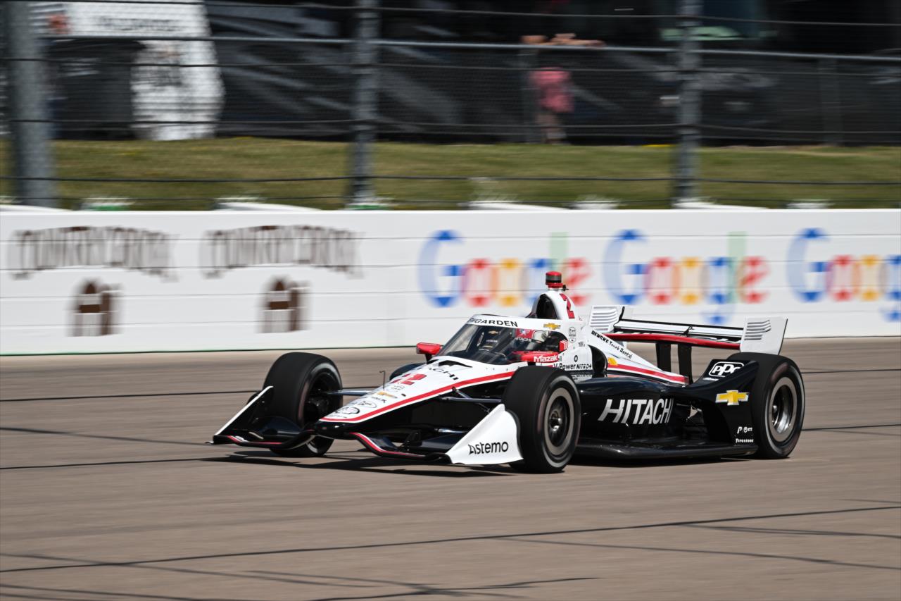 Josef Newgarden - Hy-Vee Homefront 250 Presented by Instacart - By: James Black -- Photo by: James  Black