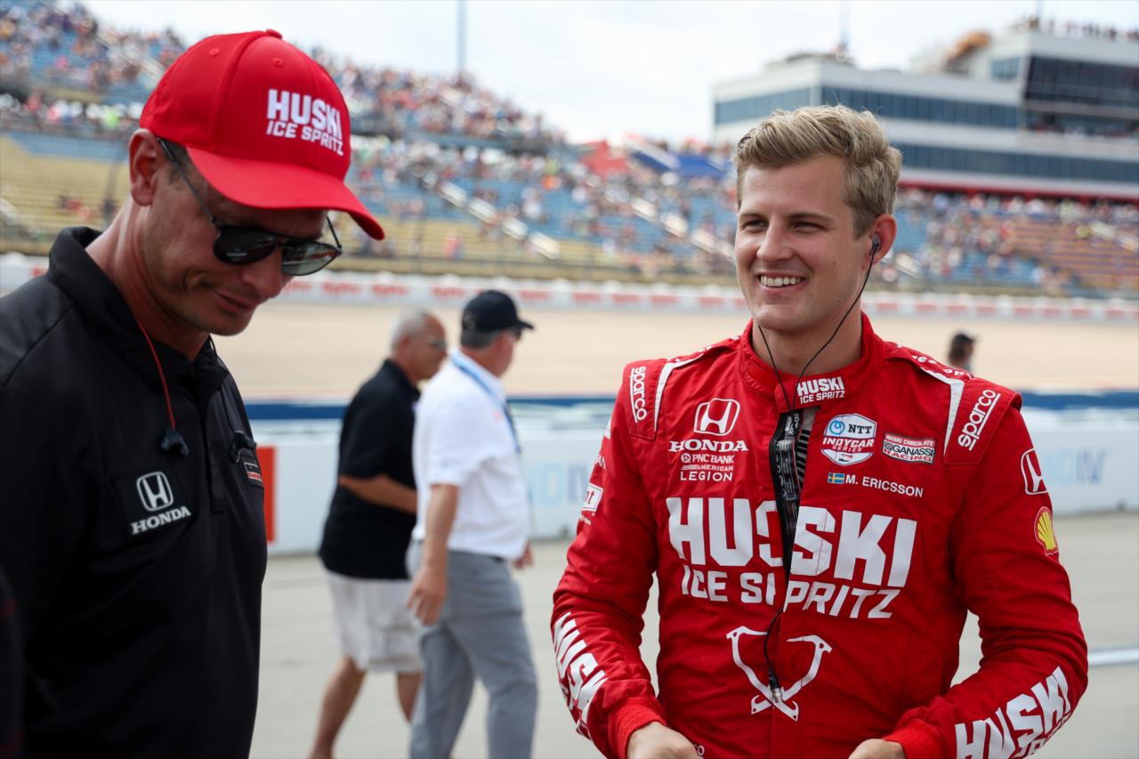 Marcus Ericsson - Hy-Vee Homefront 250 Presented by Instacart - By: Travis Hinkle -- Photo by: Travis Hinkle