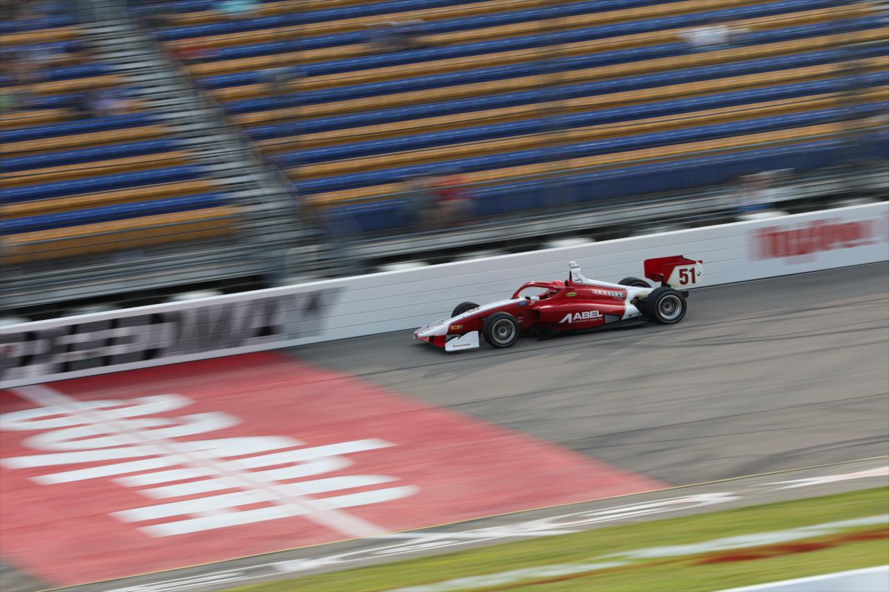 Jacob Abel - INDY NXT By Firestone at Iowa Speedway - By: Travis Hinkle -- Photo by: Travis Hinkle