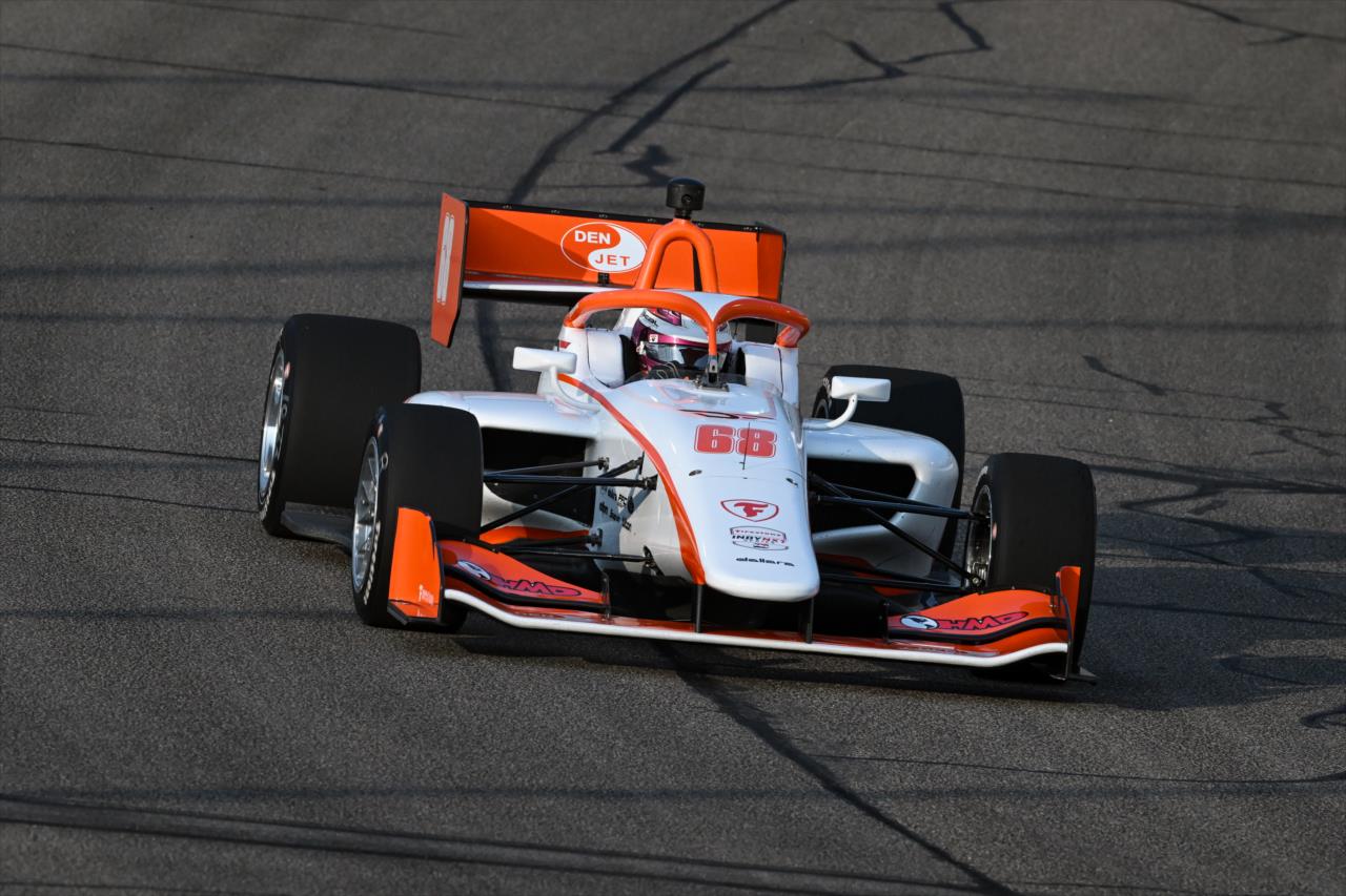 Danial Frost - INDY NXT By Firestone at Iowa Speedway - By: James Black -- Photo by: James  Black