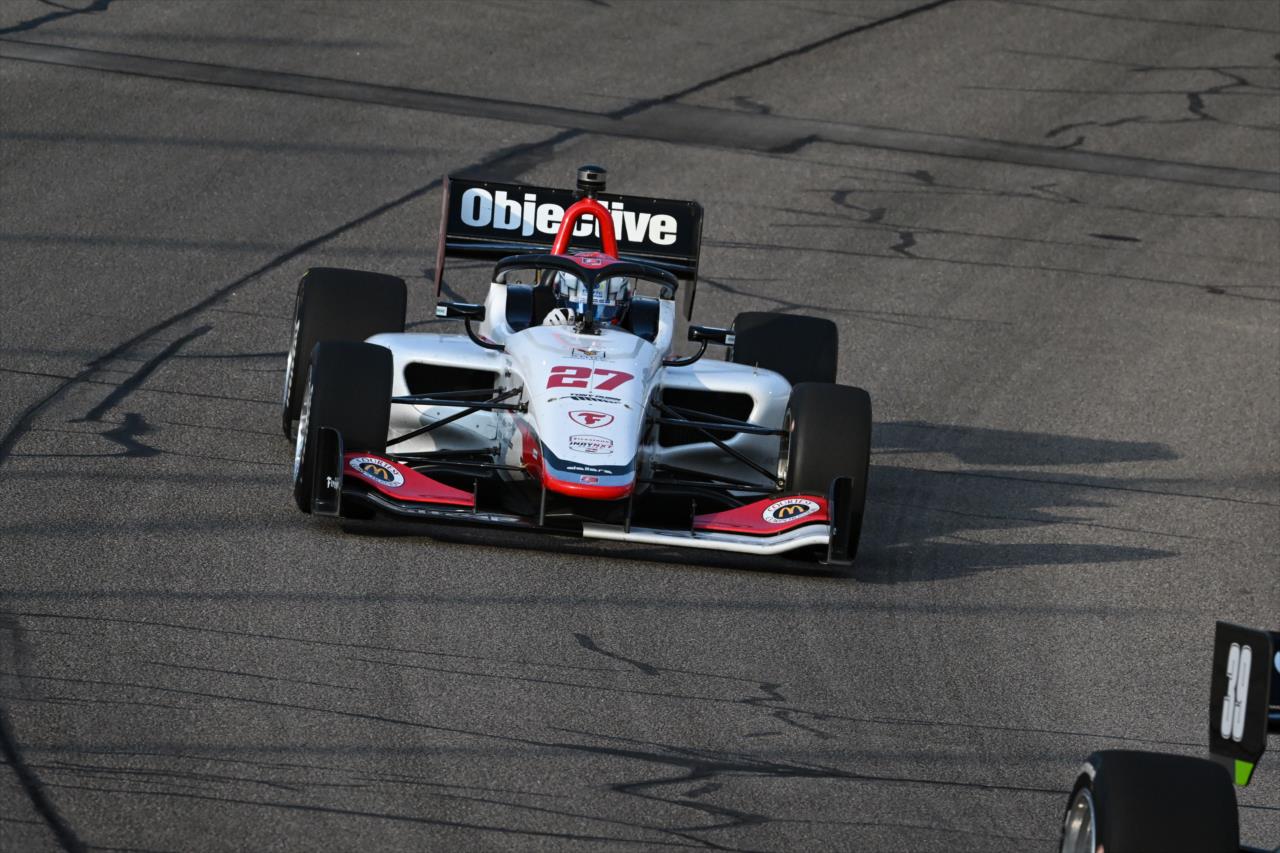 Hunter McElrea - INDY NXT By Firestone at Iowa Speedway - By: James Black -- Photo by: James  Black