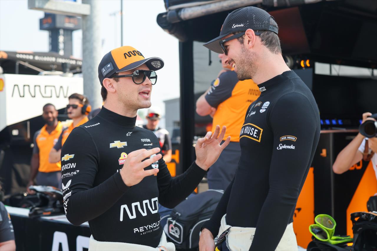 Pato O'Ward and Alexander Rossi - Synk 275 Powered By Sukup - By: Chris Owens -- Photo by: Chris Owens