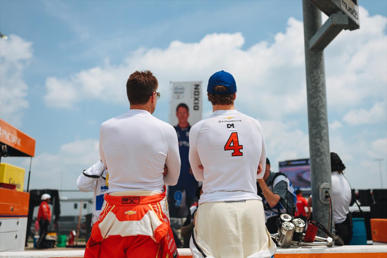 Will Power and David Malukas - Synk 275 Powered By Sukup - By: Chris Owens -- Photo by: Chris Owens