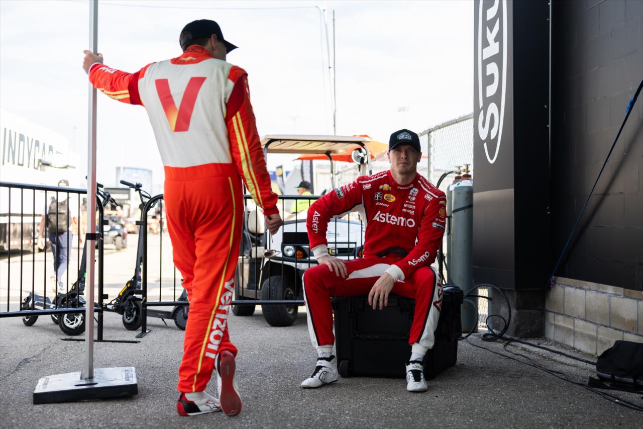 Will Power and Josef Newgarden - Synk 275 Powered By Sukup - By: Travis Hinkle -- Photo by: Travis Hinkle