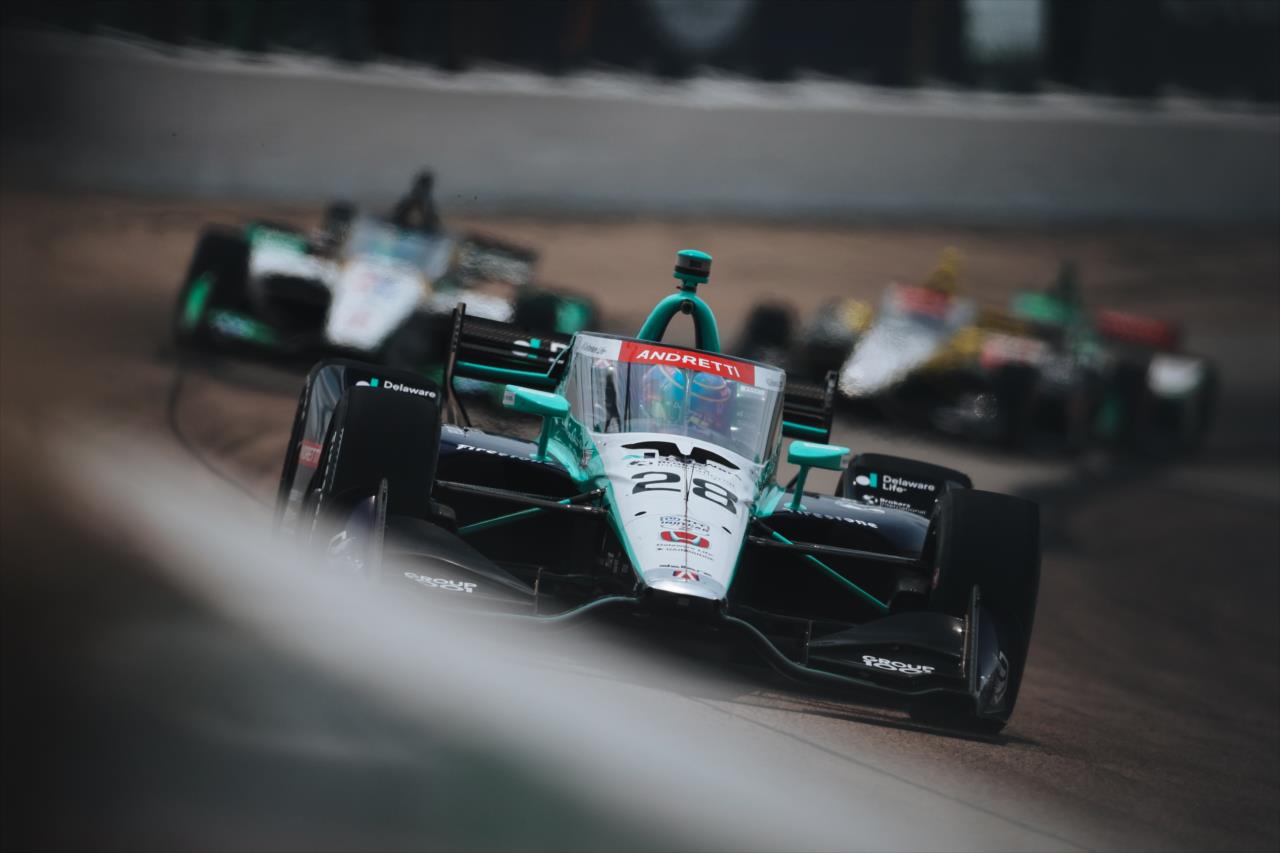 Marcus Ericsson - Farm to Finish 275 powered by Sukup - By: Chris Owens -- Photo by: Chris Owens