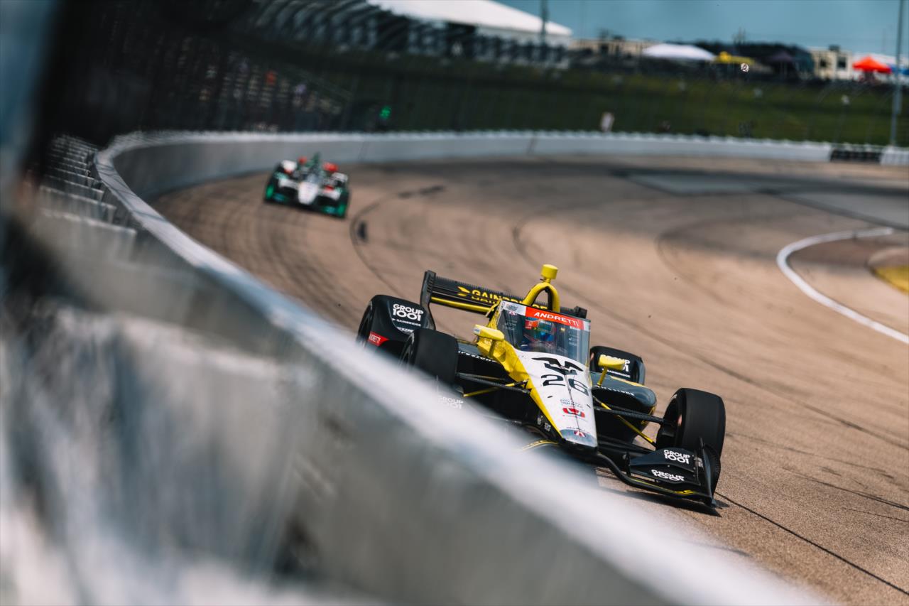 Colton Herta - Farm to Finish 275 powered by Sukup - By: Joe Skibinski -- Photo by: Joe Skibinski