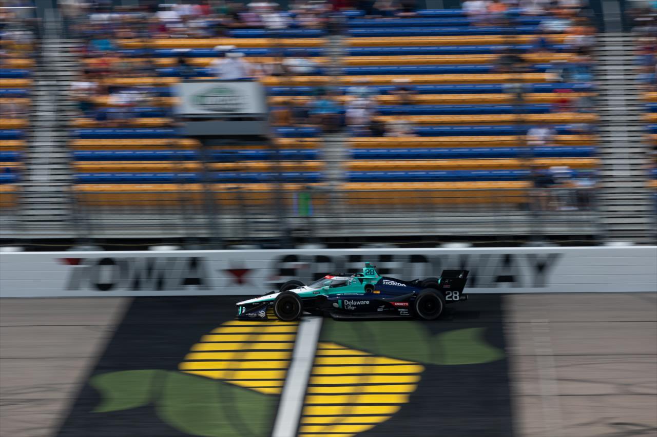Marcus Ericsson - Farm to Finish 275 powered by Sukup - By: Travis Hinkle -- Photo by: Travis Hinkle