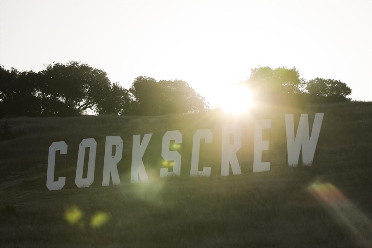 Corkscrew sign -- Photo by: Chris Owens