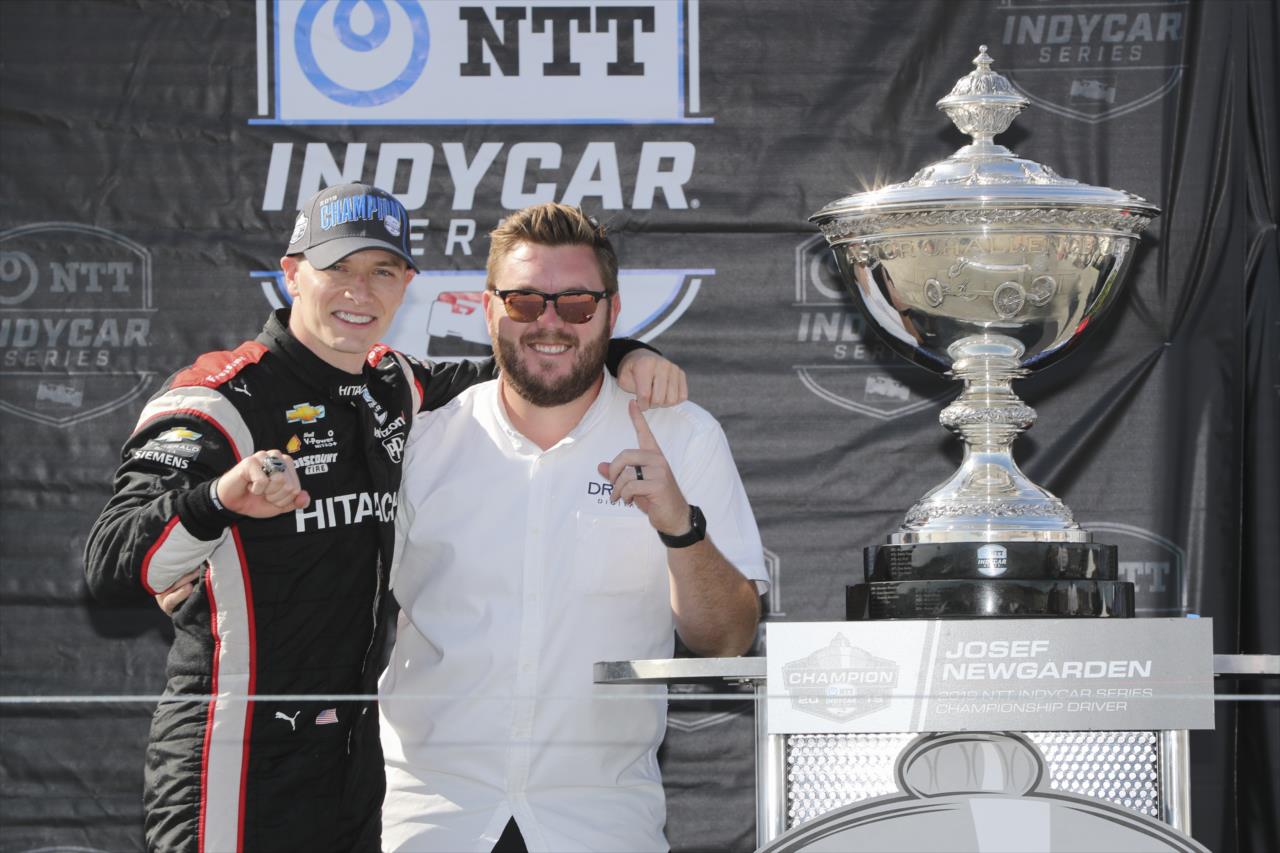 Josef Newgarden wins the 2019 NTT IndyCar Series Championship -- Photo by: Chris Owens