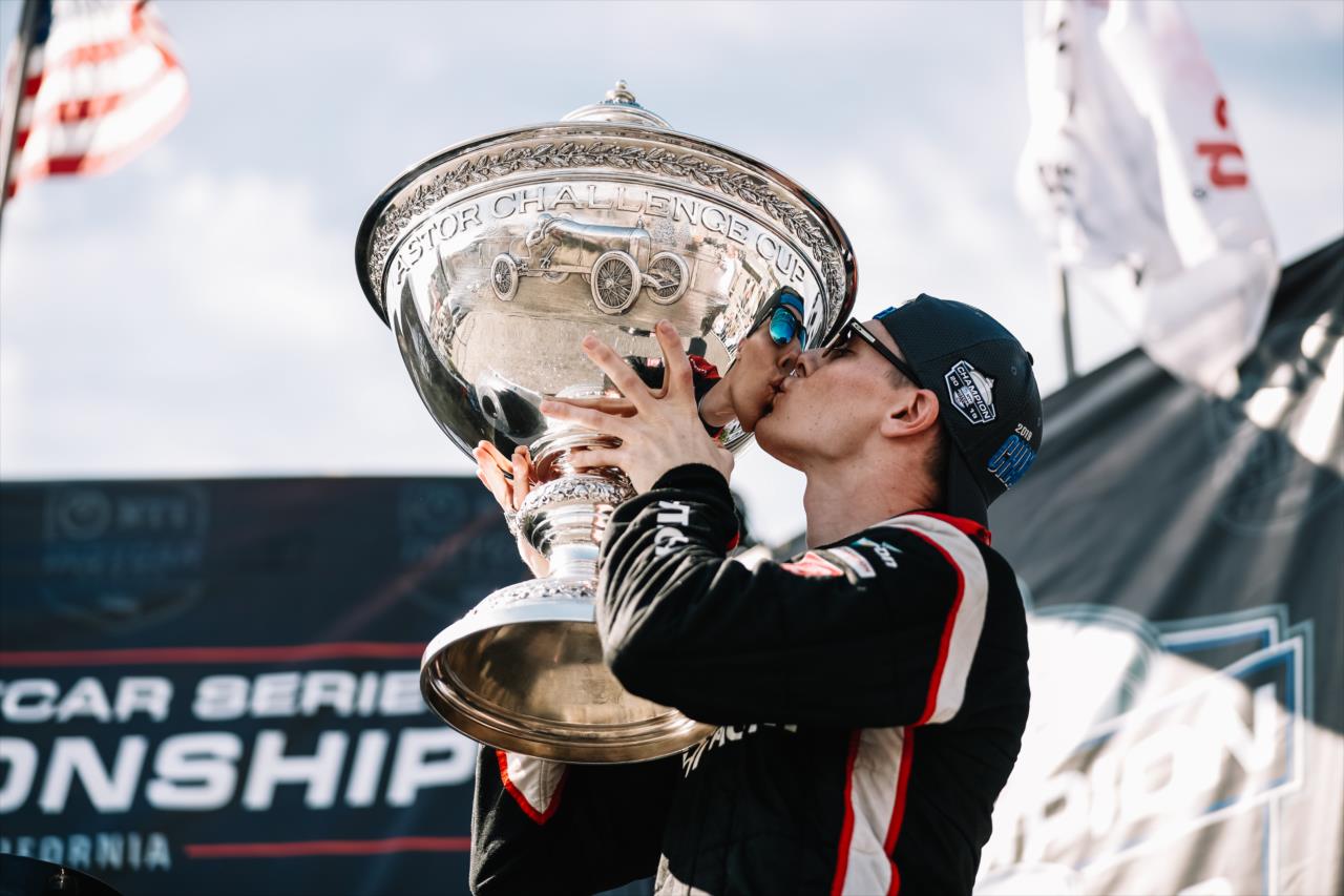 Josef Newgarden wins the 2019 NTT IndyCar Series Championship -- Photo by: Joe Skibinski