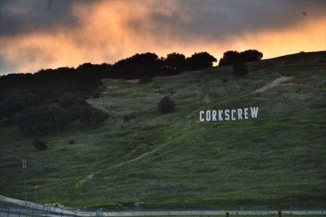 The sun rises over WeatherTech Raceway Laguna Seca prior to the team test -- Photo by: Chris Owens