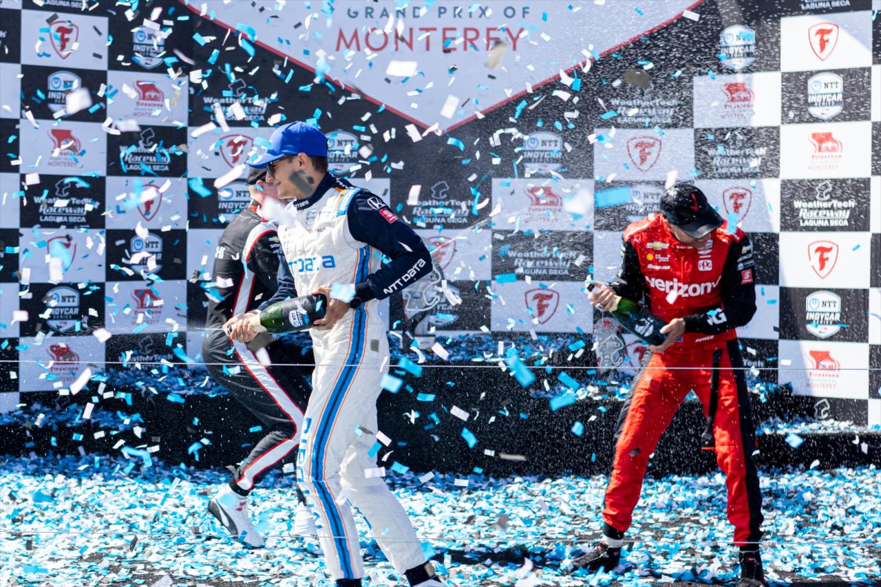 Alex Palou and Will Power - Firestone Grand Prix of Monterey - By: Travis Hinkle -- Photo by: Travis Hinkle