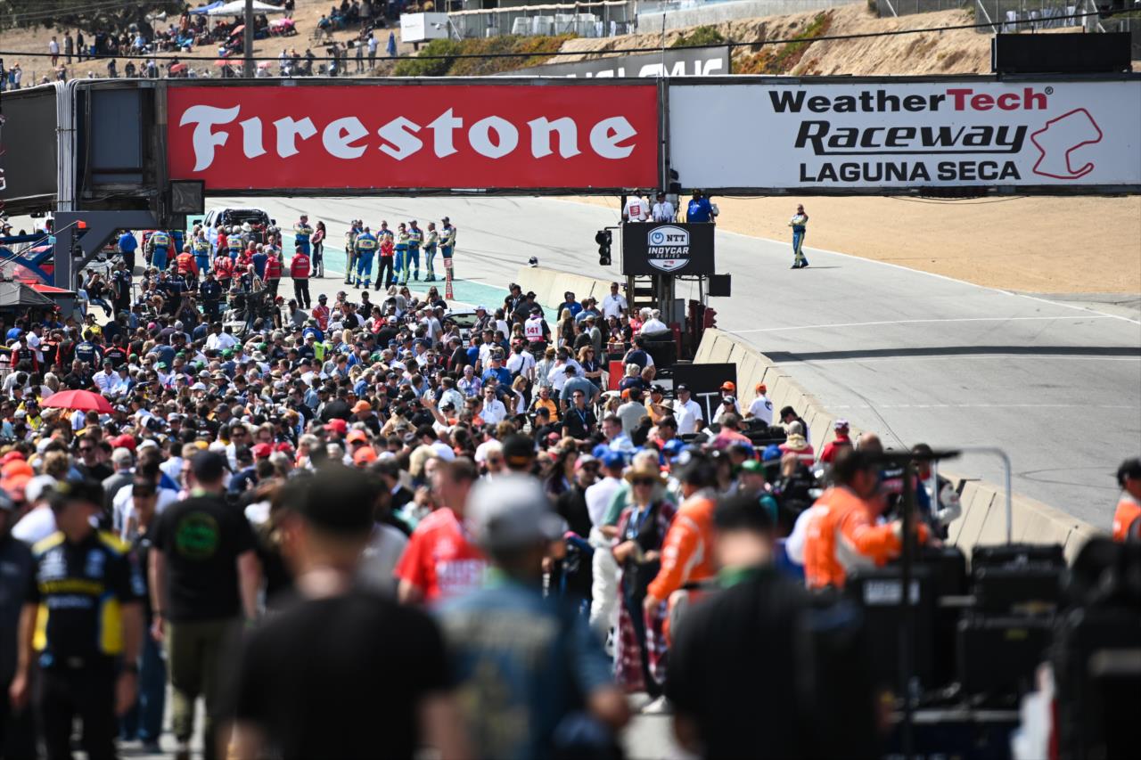 Pre-race Grid - Firestone Grand Prix of Monterey - By: James Black -- Photo by: James  Black