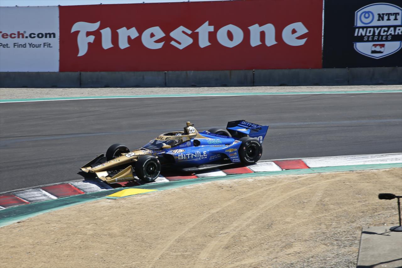 Ryan Hunter-Reay - Firestone Grand Prix of Monterey Test - By: Chris Jones -- Photo by: Chris Jones