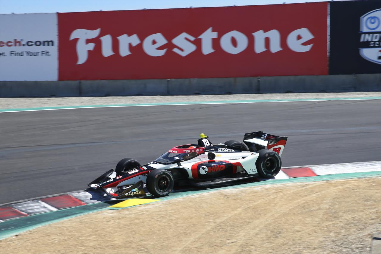 David Malukas - Firestone Grand Prix of Monterey Test - By: Chris Jones -- Photo by: Chris Jones