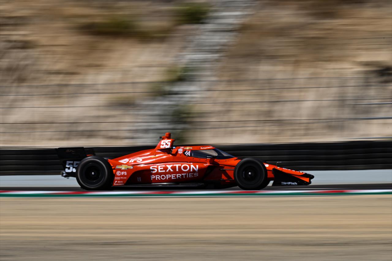 Benjamin Pedersen - Firestone Grand Prix of Monterey Test - By: James Black -- Photo by: James  Black
