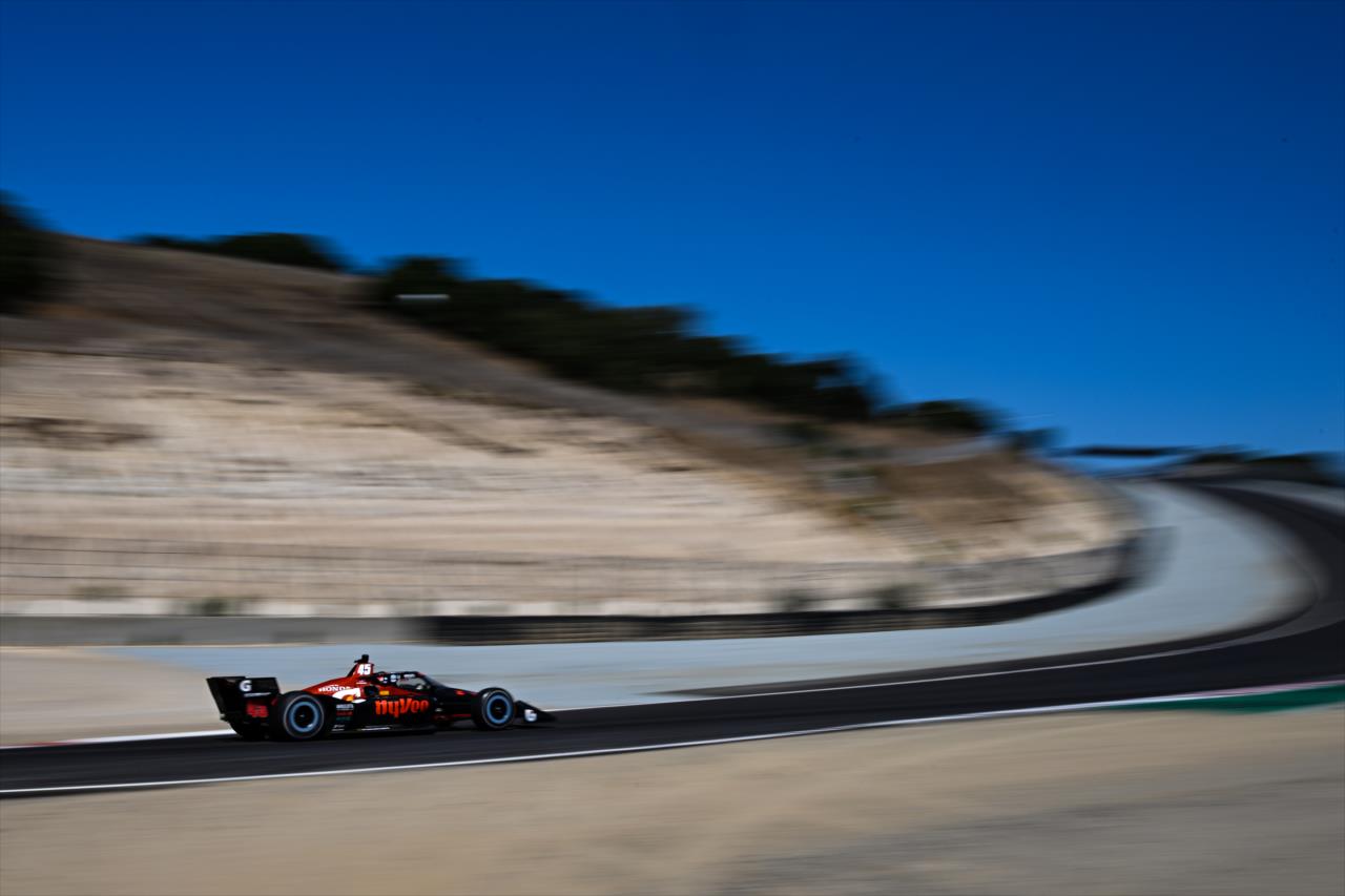 Christian Lundgaard - Firestone Grand Prix of Monterey Test - By: James Black -- Photo by: James  Black