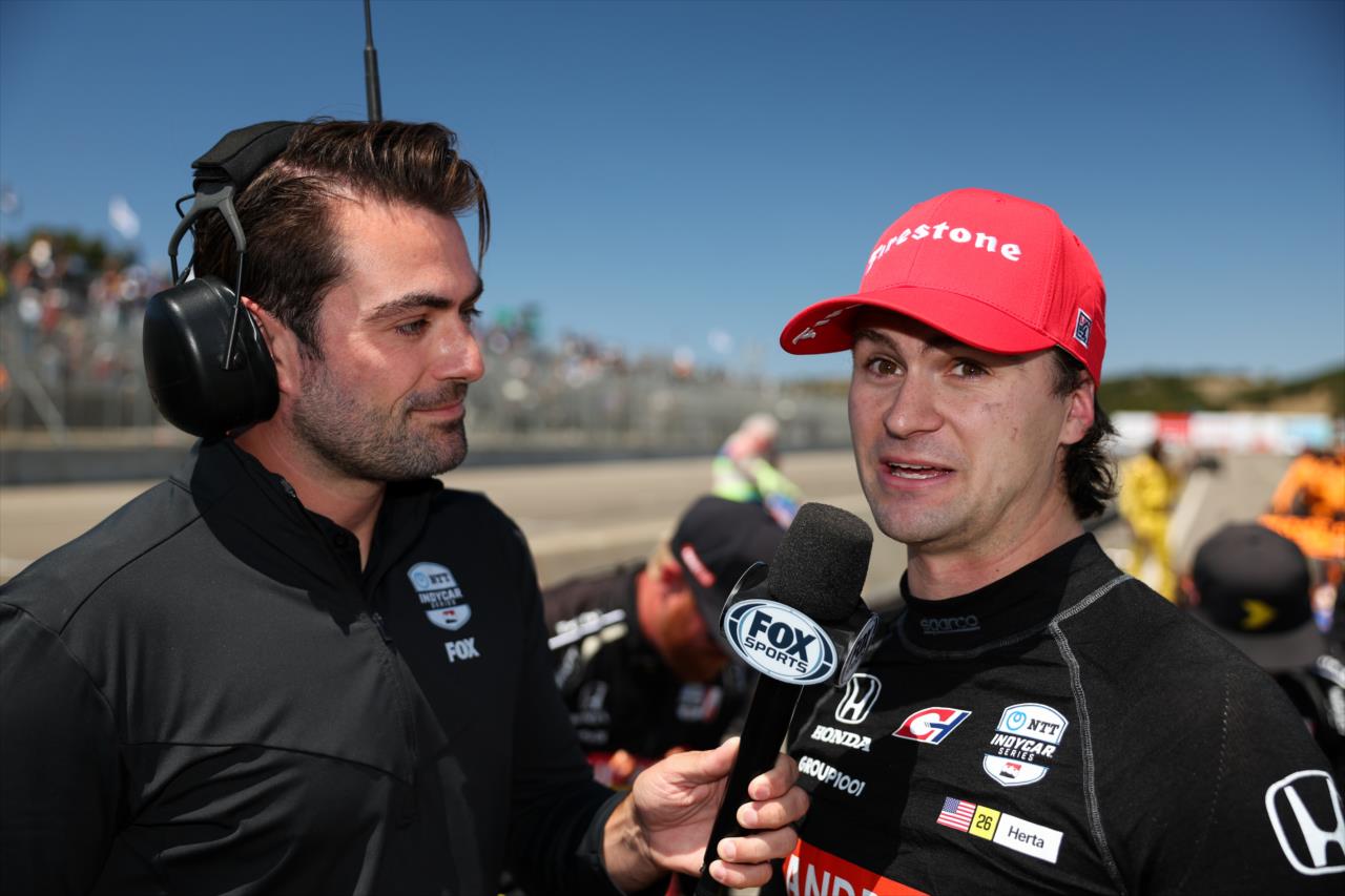 Jack Harvey and Colton Herta - Java House Grand Prix of Monterey - By: Travis Hinkle -- Photo by: Travis Hinkle