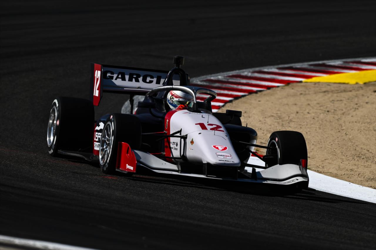 Max Garcia - Grand Prix of Monterey - INDY NXT By Firestone - By: James Black -- Photo by: James  Black