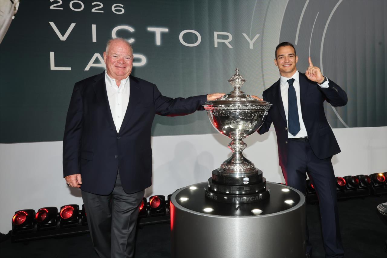 Chip Ganassi and Alex Palou - Victory Lap Banquet - By: Chris Owens -- Photo by: Chris Owens