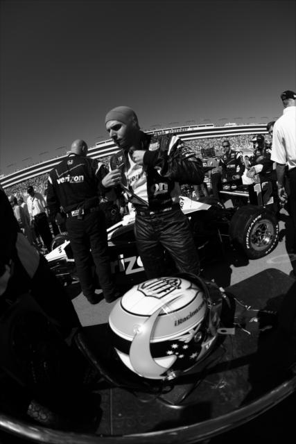 Will Power gets ready to strap in and make his run towards the championship -- Photo by: Shawn Gritzmacher