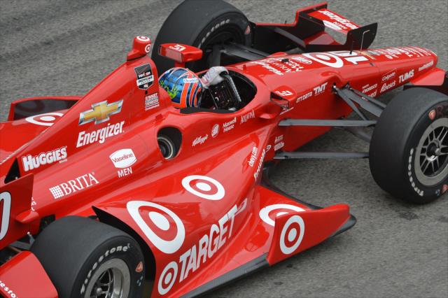 Tony Kanaan on course during the Toyota Grand Prix of Long Beach -- Photo by: Chris Owens