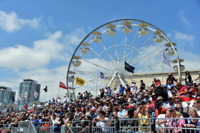 A great crowd on hand for the 40th Toyota Grand Prix of Long Beach -- Photo by: Chris Owens