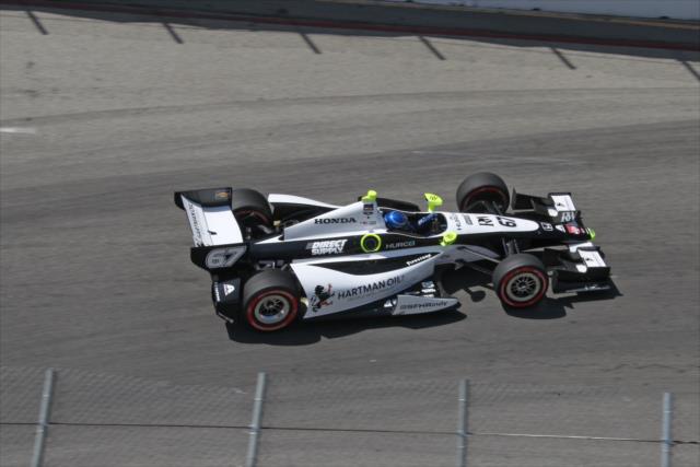 Josef Newgarden on course during the Toyota Grand Prix of Long Beach -- Photo by: Richard Dowdy