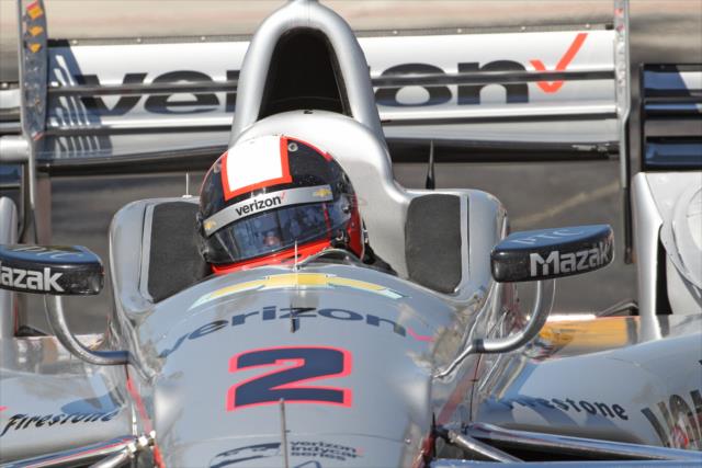 Juan Pablo Montoya navigates the Turn 11 hairpin during qualifications for the Toyota Grand Prix of Long Beach -- Photo by: Richard Dowdy