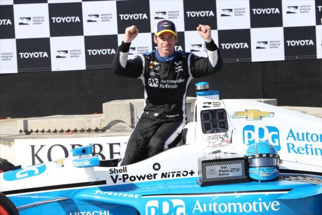 Simon Pagenaud wins the Toyota Grand Prix of Long Beach -- Photo by: Chris Jones