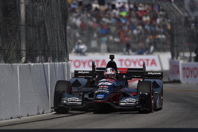 Graham Rahal on course during the Toyota Grand Prix of Long Beach -- Photo by: Christopher Owens