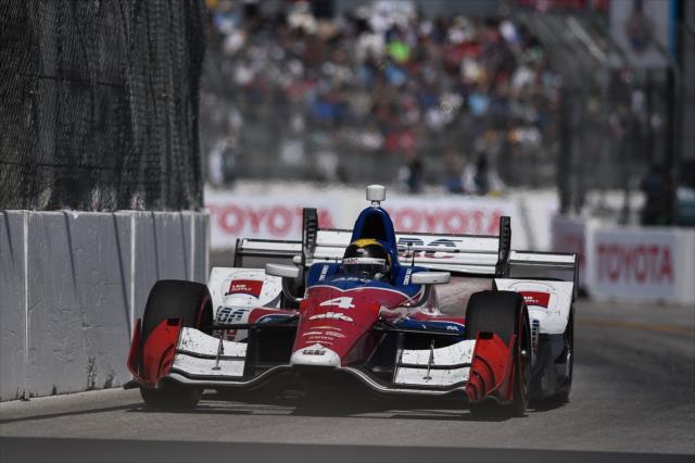 Conor Daly on course during the Toyota Grand Prix of Long Beach -- Photo by: Christopher Owens