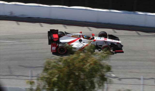 Sebastien Bourdais streaks toward Turn 4 during the Toyota Grand Prix of Long Beach -- Photo by: Richard Dowdy