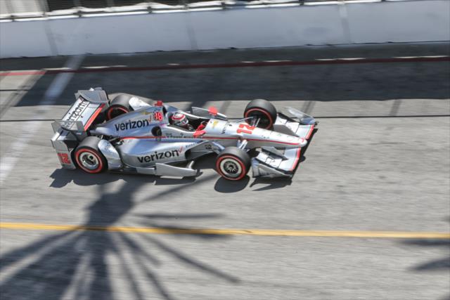 Will Power streaks toward Turn 4 during the Toyota Grand Prix of Long Beach -- Photo by: Richard Dowdy