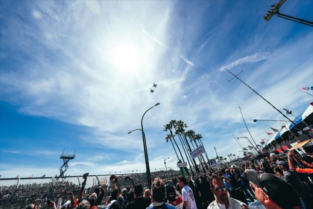 Flyover during the Acura Grand Prix of Long Beach -- Photo by: Joe Skibinski