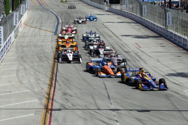 Start of the Acura Grand Prix of Long Beach -- Photo by: Richard Dowdy