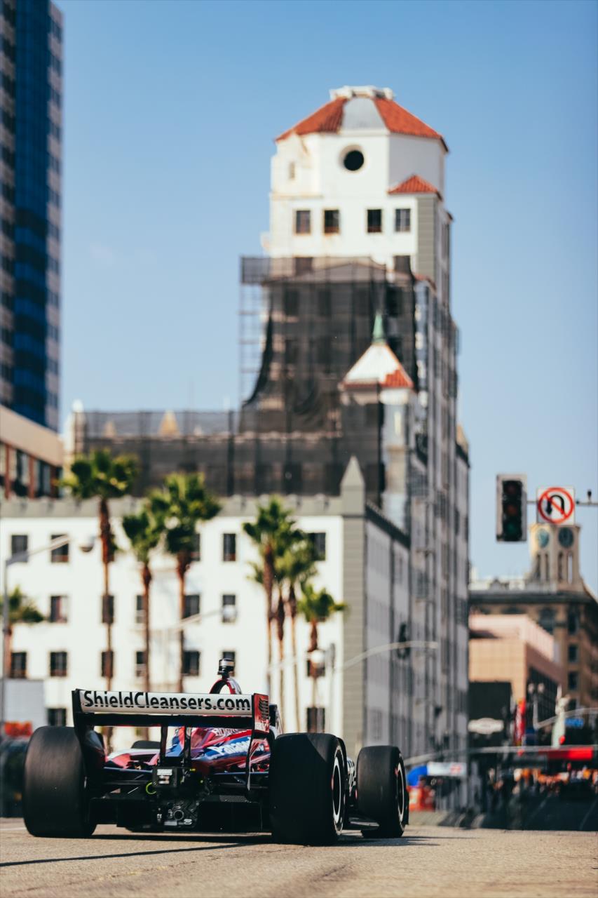 Takuma Sato - Acura Grand Prix of Long Beach -- Photo by: Joe Skibinski
