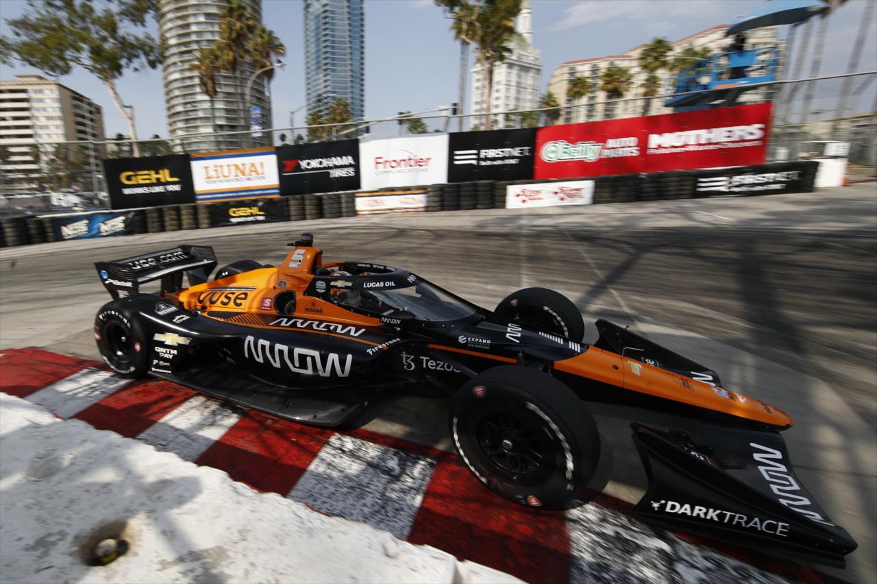 Pato O'Ward - Acura Grand Prix of Long Beach -- Photo by: Chris Jones