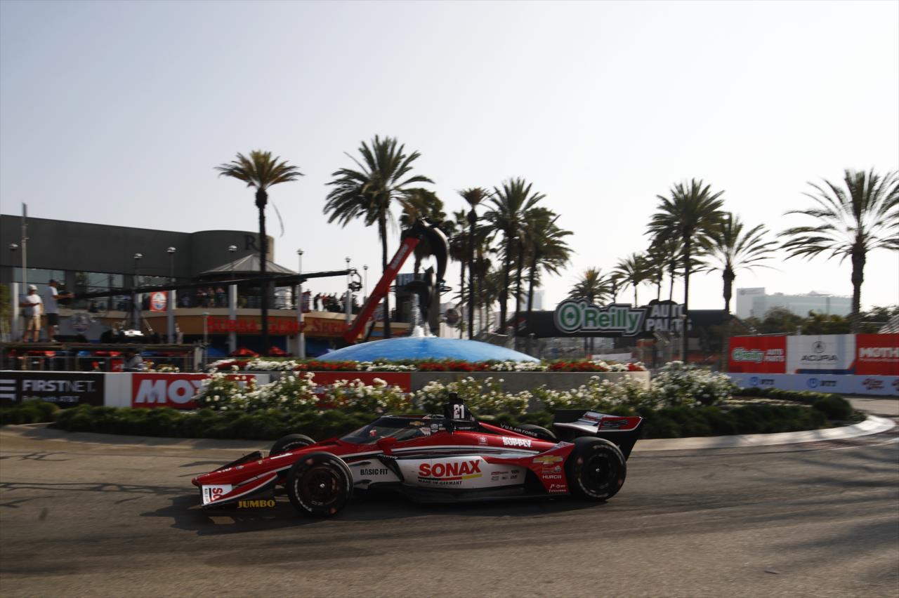 Rinus VeeKay - Acura Grand Prix of Long Beach -- Photo by: Chris Jones