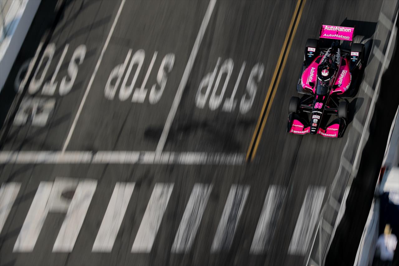 Helio Castroneves - Acura Grand Prix of Long Beach -- Photo by: Joe Skibinski
