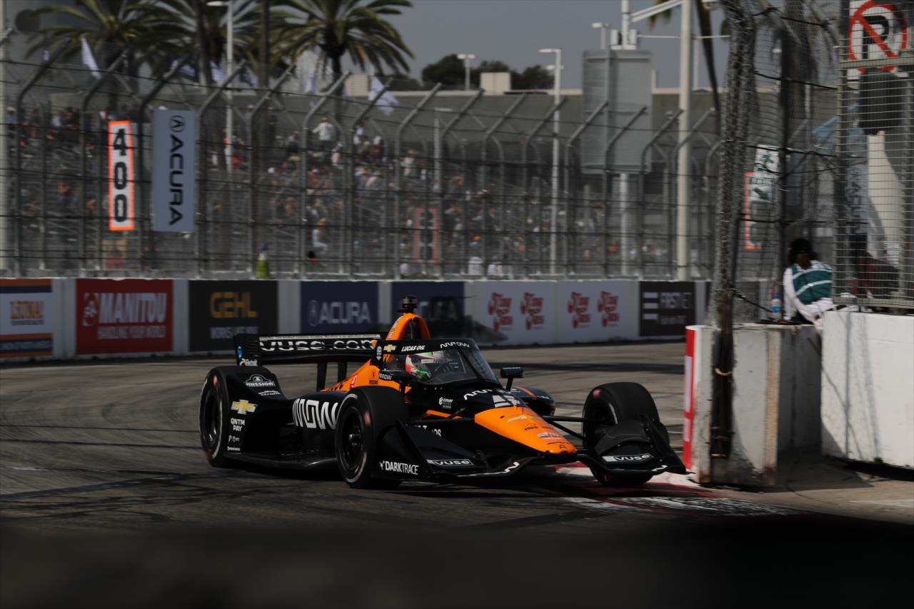 Pato O'Ward - Acura Grand Prix of Long Beach -- Photo by: Joe Skibinski